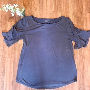 LOFT Outlet Slit Sleeve Tee